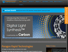 Tablet Screenshot of paragon-rt.com
